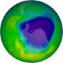 Antarctic Ozone 2007-10-14